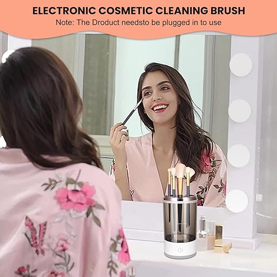 Automatic Makeup Brush Cleaner – Portable, Powerful & Easy to Use