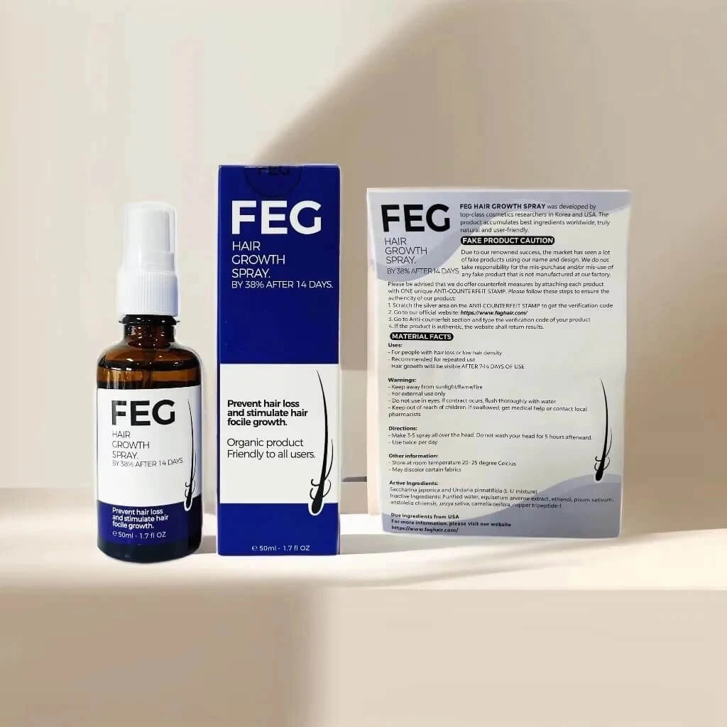 FEG Plus Hair Spray – Regrow & Strengthen Your Hair