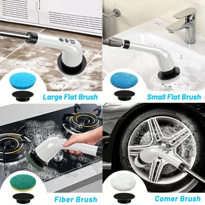 Smart Electric Cleaning Brush for Bathroom & Kitchen