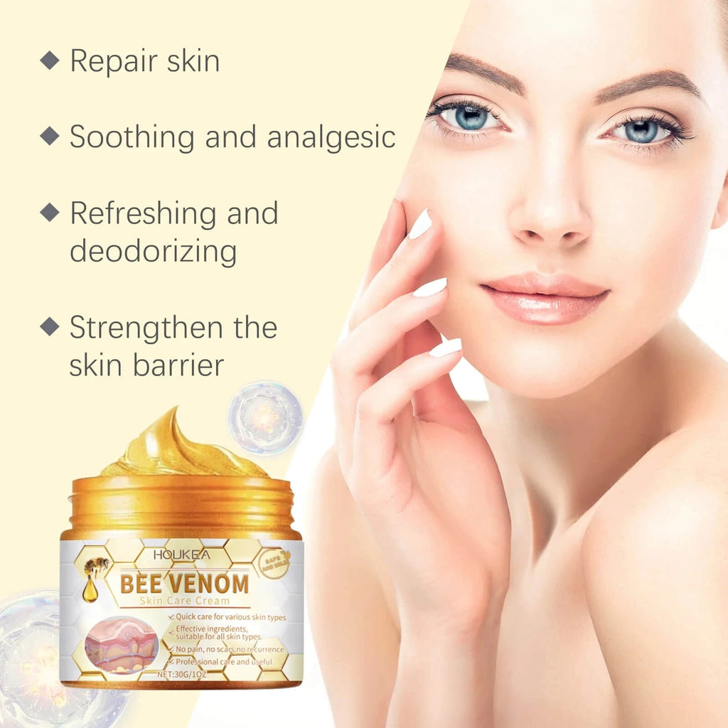 HOUKEA Bee Venom Cream – Naturally Smooth, Firm & Glow