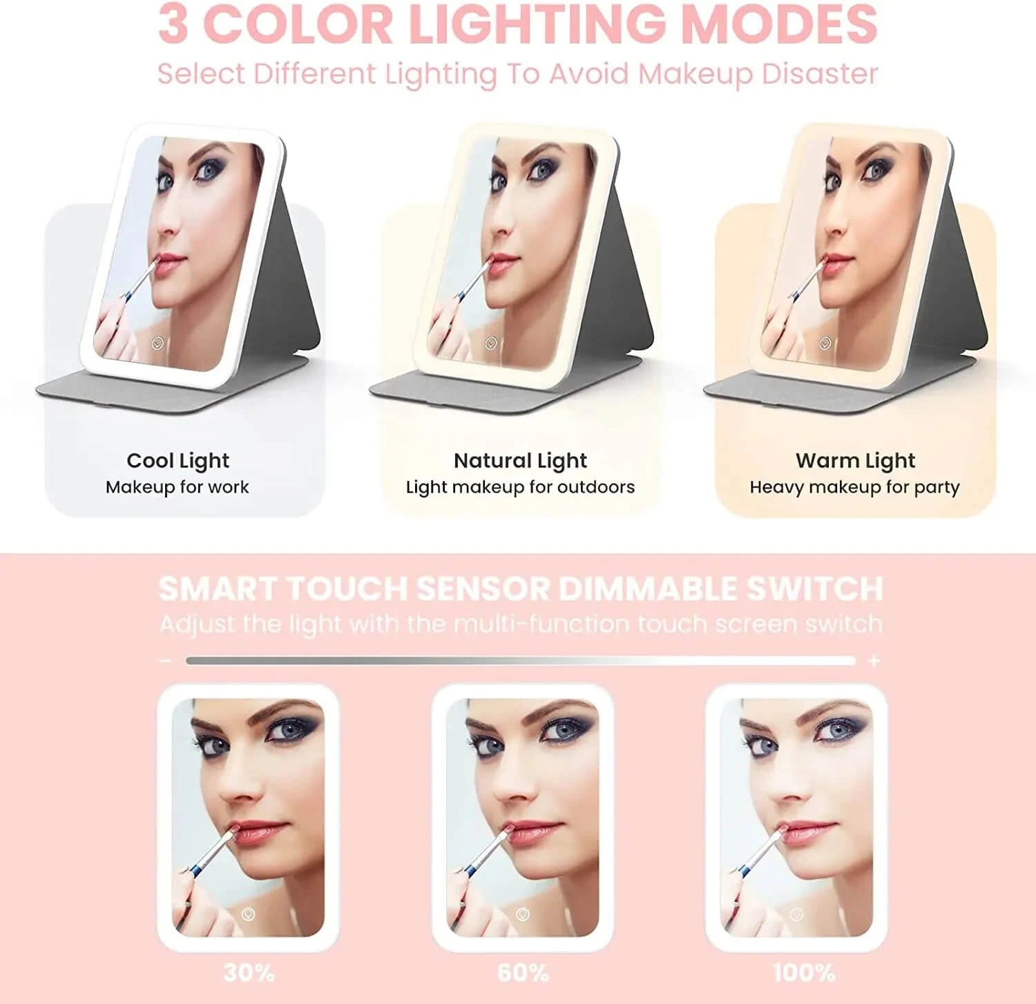 LED Vanity Mirror – Bright Light, Perfect Makeup