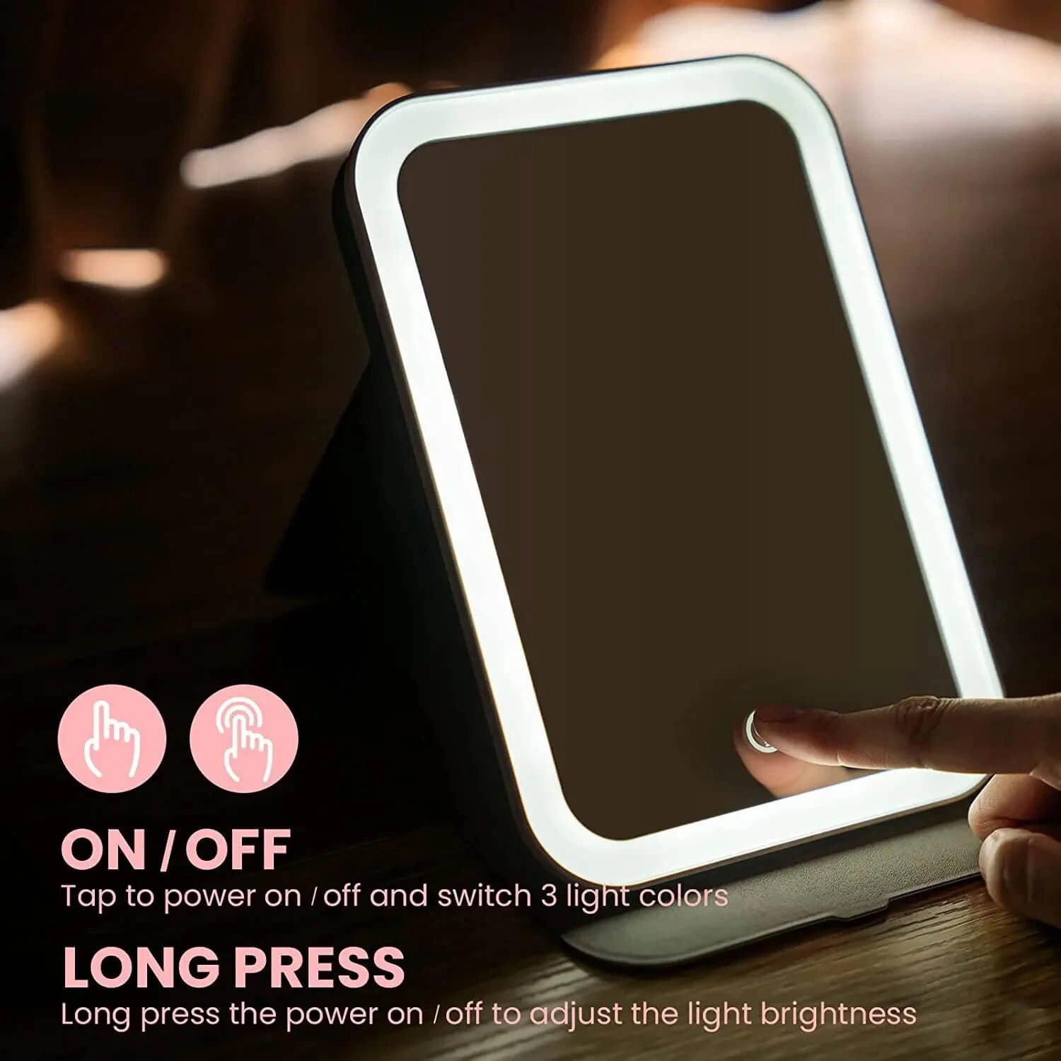 LED Vanity Mirror – Bright Light, Perfect Makeup