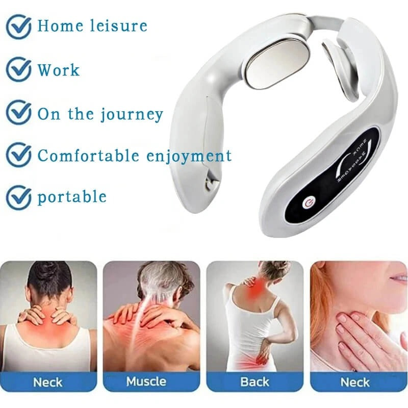 Smart Neck Massager – Relax, Relieve & Recharge