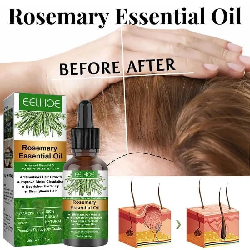 Rosemary Hair Oil – Grow Strong, Healthy Hair Naturally