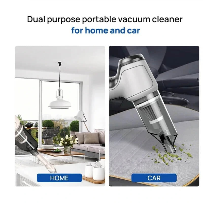 Quick Clean Mini Vacuum – Lightweight & Rechargeable
