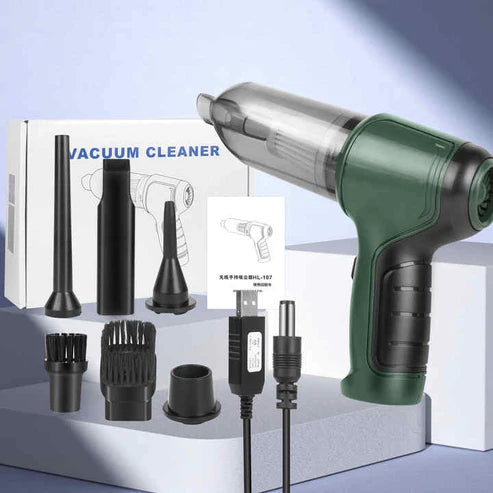 Quick Clean Mini Vacuum – Lightweight & Rechargeable