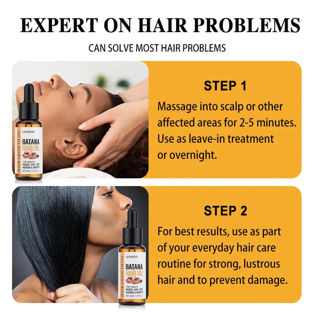Stronger, Softer Hair with Batana Oil