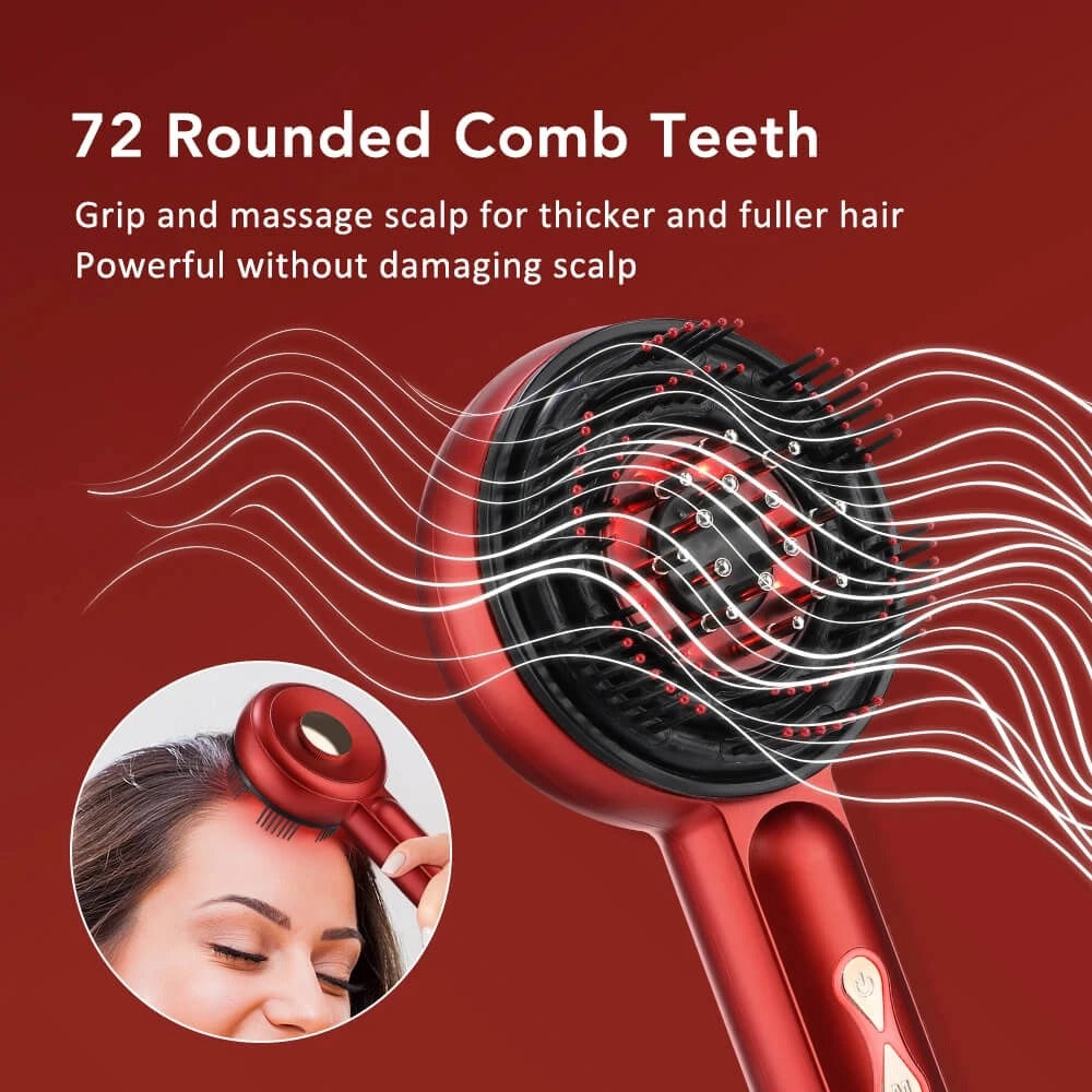 “Relaxing Scalp Massage Comb Tool”