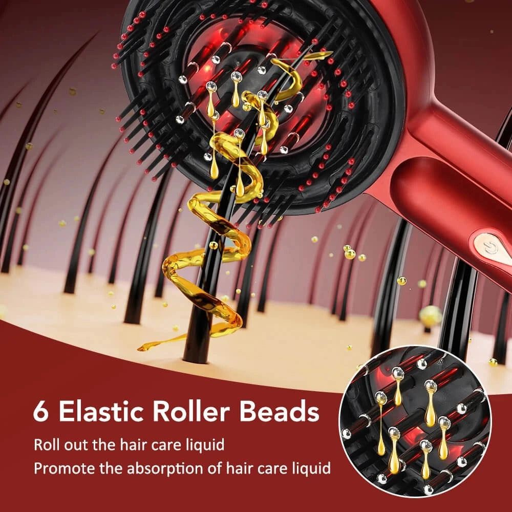 “Relaxing Scalp Massage Comb Tool”