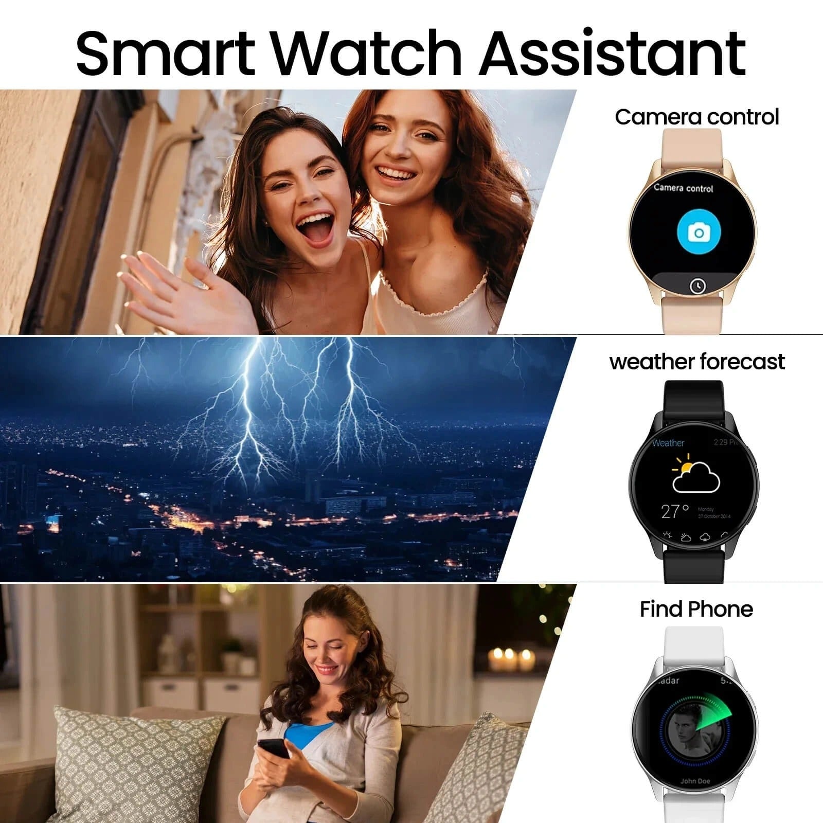 “Oraimo OSW-42 Smart Watch – Smart Fitness Companion”