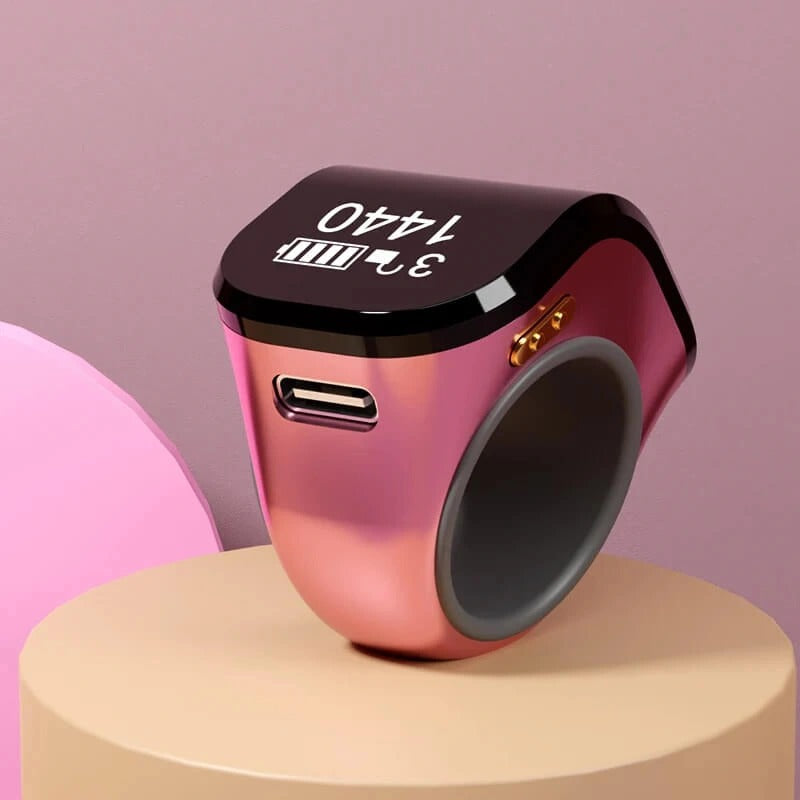 Smart Tasbih Ring – Digital Zikr Counter for Daily Prayers